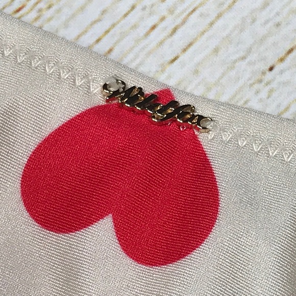 Wildfox Ruched Vintage Hearts Boy Short Bottoms SM - Picture 4 of 6